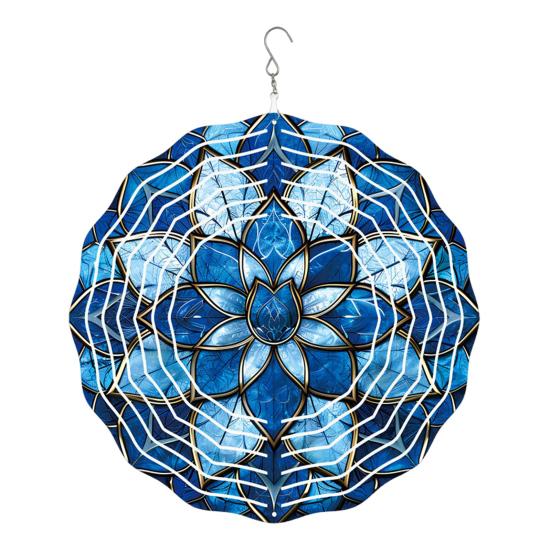 Dragonfly Wind Spinner Bird Kinetic Spinner Hanging Animated Wind Spinner with 3D Animation Effect for Outdoor Yard Garden Decoration