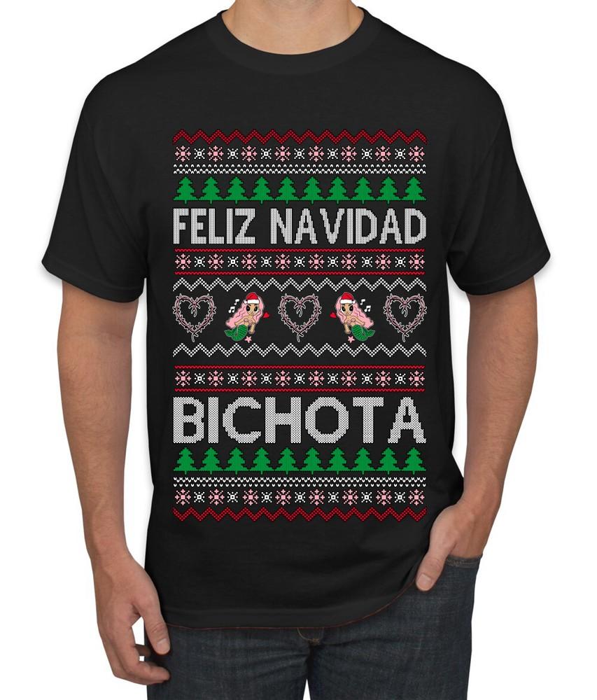 Feliz Navidad Bichota Men TShirt Unisex T-Shirt M