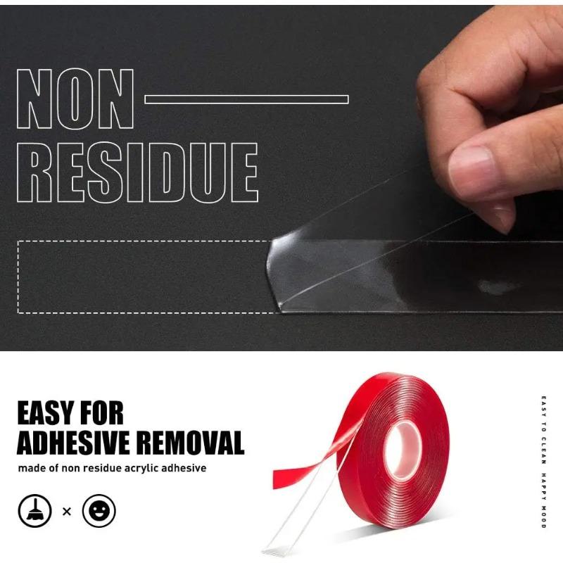 Car Strong Double Sided Adhesive Stickers Tape Nano Transparent Reusable Waterproof Auto Tape Clean Tools Car Protect Sticker