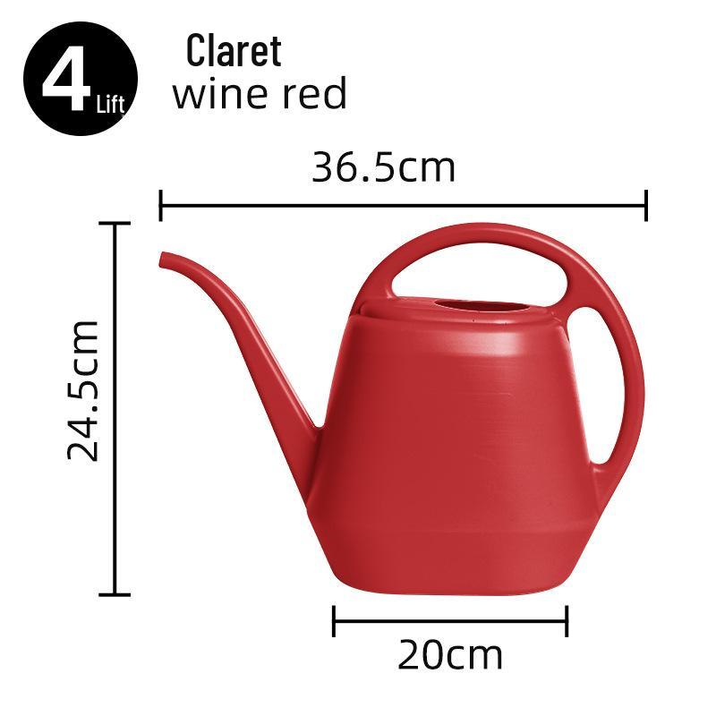 

Пластиковая лейка большой емкости 4 л с длинным носиком для домашнего и садового использования вино красного