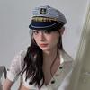 Adjustable Sea Captain Hat Sailors Hat Unisex Maritime Hat Stylish Seafaring Hat Costume Accessory Unisex