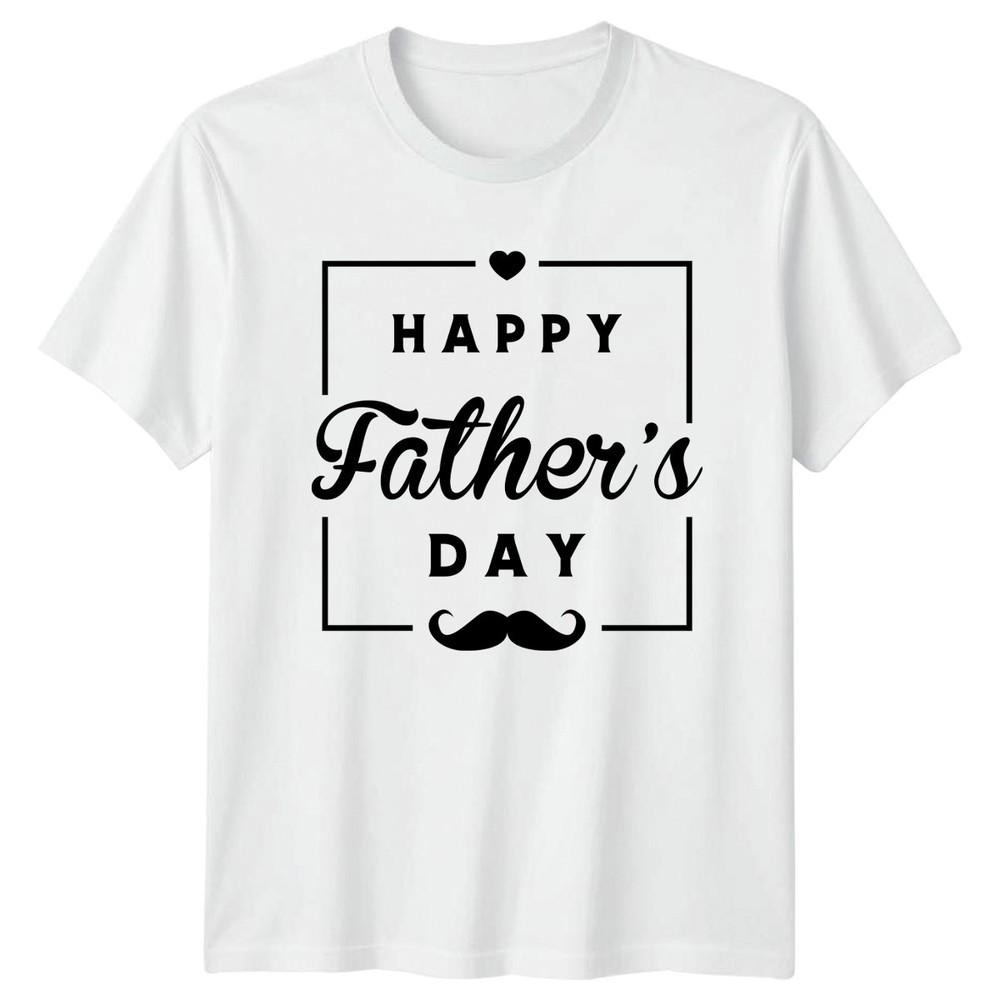 Happy Fathers Day Unisexs TShirt Fathers Day Fatherhood Fathers Day Gift For Him S