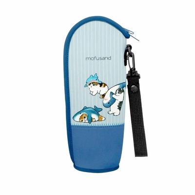 Toa Metal Mofusand Soft Bottle Case Light Blue "Shark Nyan" 53-3006