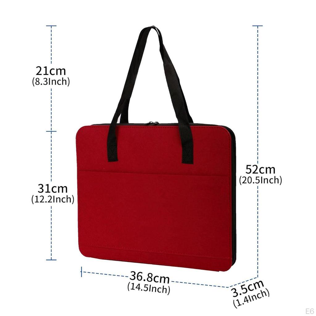 Organizer Case for Toy Cars with 52 Slots Felt Carrier Travel