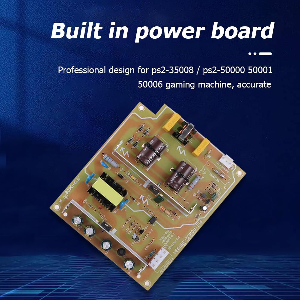 Power Supply Board Transformer Easy Installation for PS2 Fat Console 35008/50000 50001 50006 110V-220V Universal Power Panel