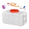 Кемпинговый контейнер для воды с краном и шлангом, универсальный, , горизонтальное ведро для хранения для