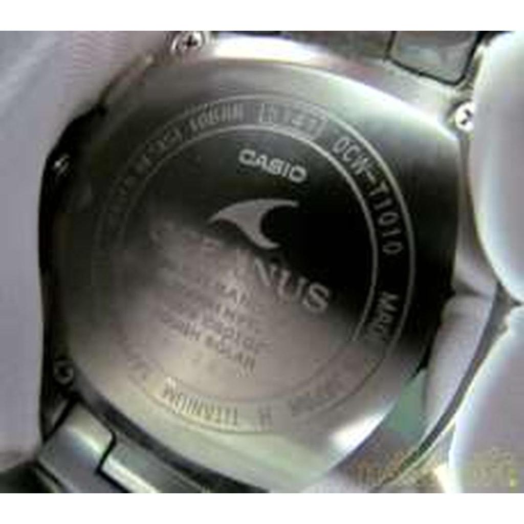 Used CASIO OCW-T1010 OCEANUS Watch