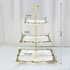 Golden Edged Ceramic Dining Plate Western Steak Plate Sushi Plates Dessert Bowl Sashimi Plates Fruit Dish Salad Bowl Soup Bowls