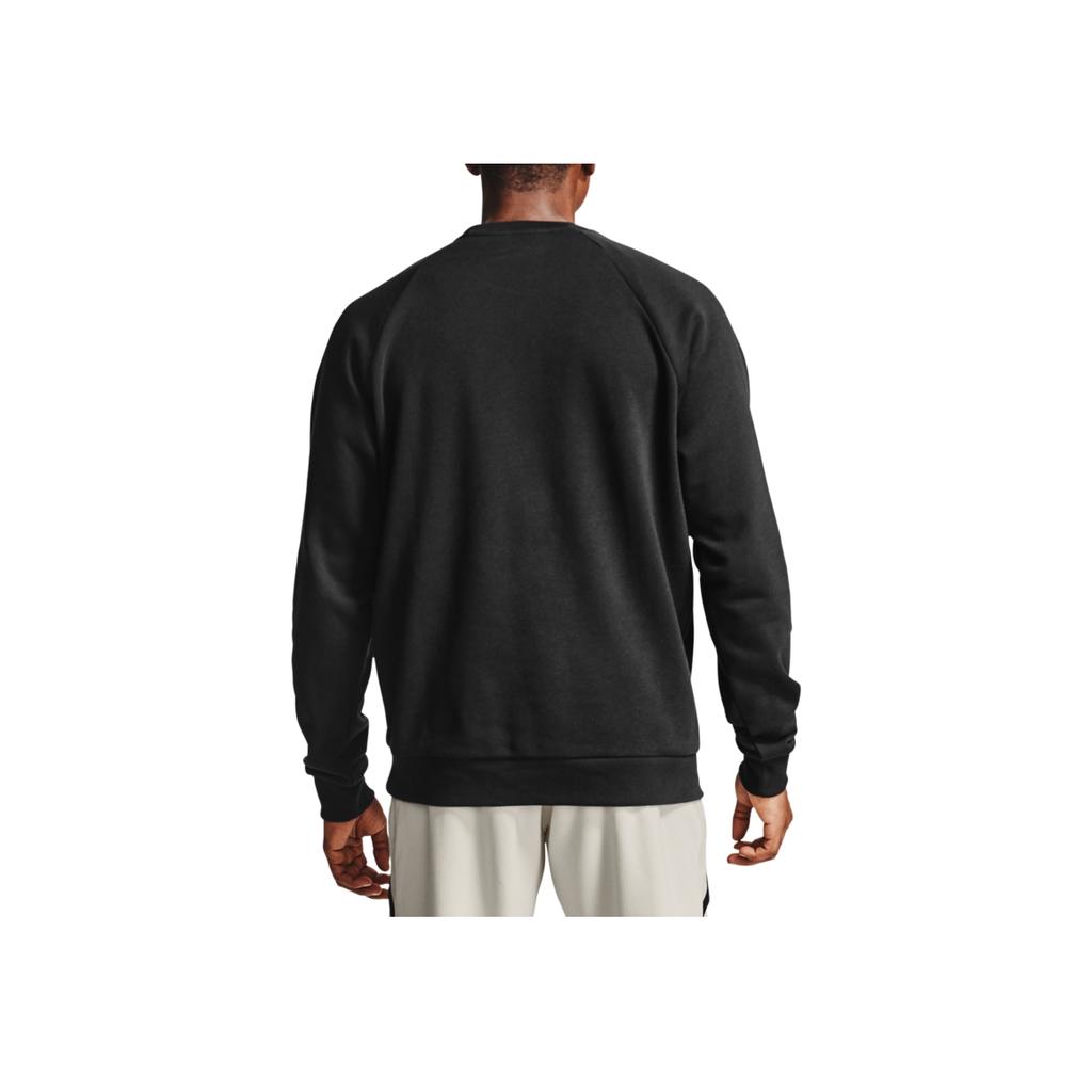 Under Armour Rival Cotton Crewneck Sweatshirt Men Tops Black 1357104-001