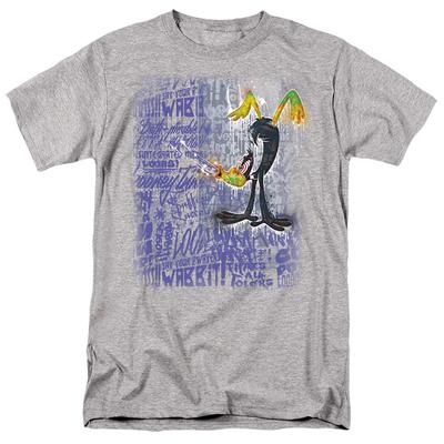Looney Tunes Graffiti Duck T-shirt Homme Heather Athlétique