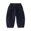DAVE & BELLA Boys' Fleece Lined Curved Denim Jeans