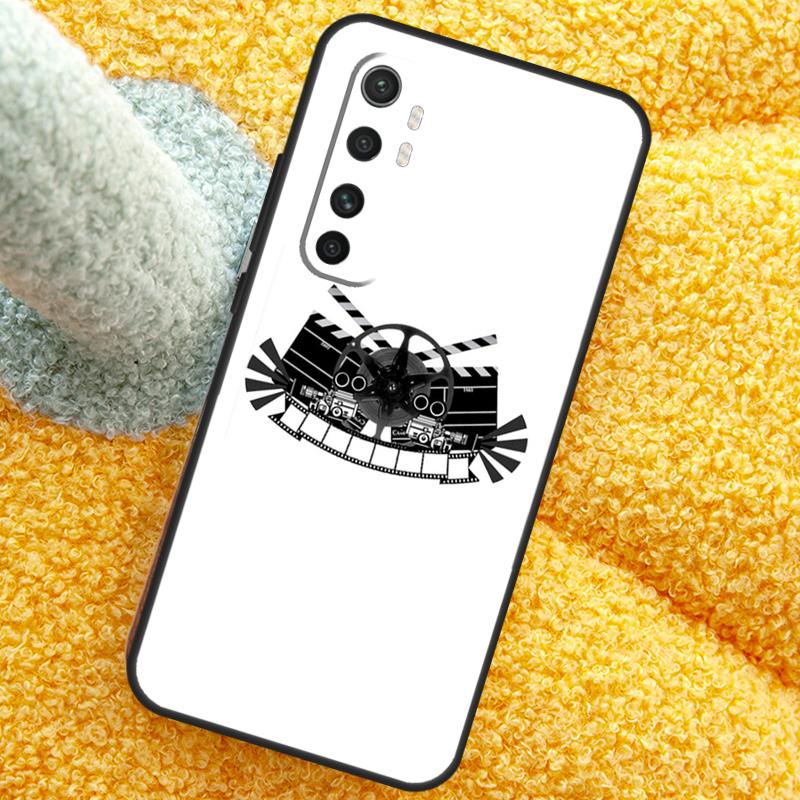 Cute Film Movie Maker Clapper Board Case For Xiaomi 13T 14T 15T 14 15 Ultra 17 Pro Max Cover For POCO F8 F7 X7 Pro F5 F6 X5 X6