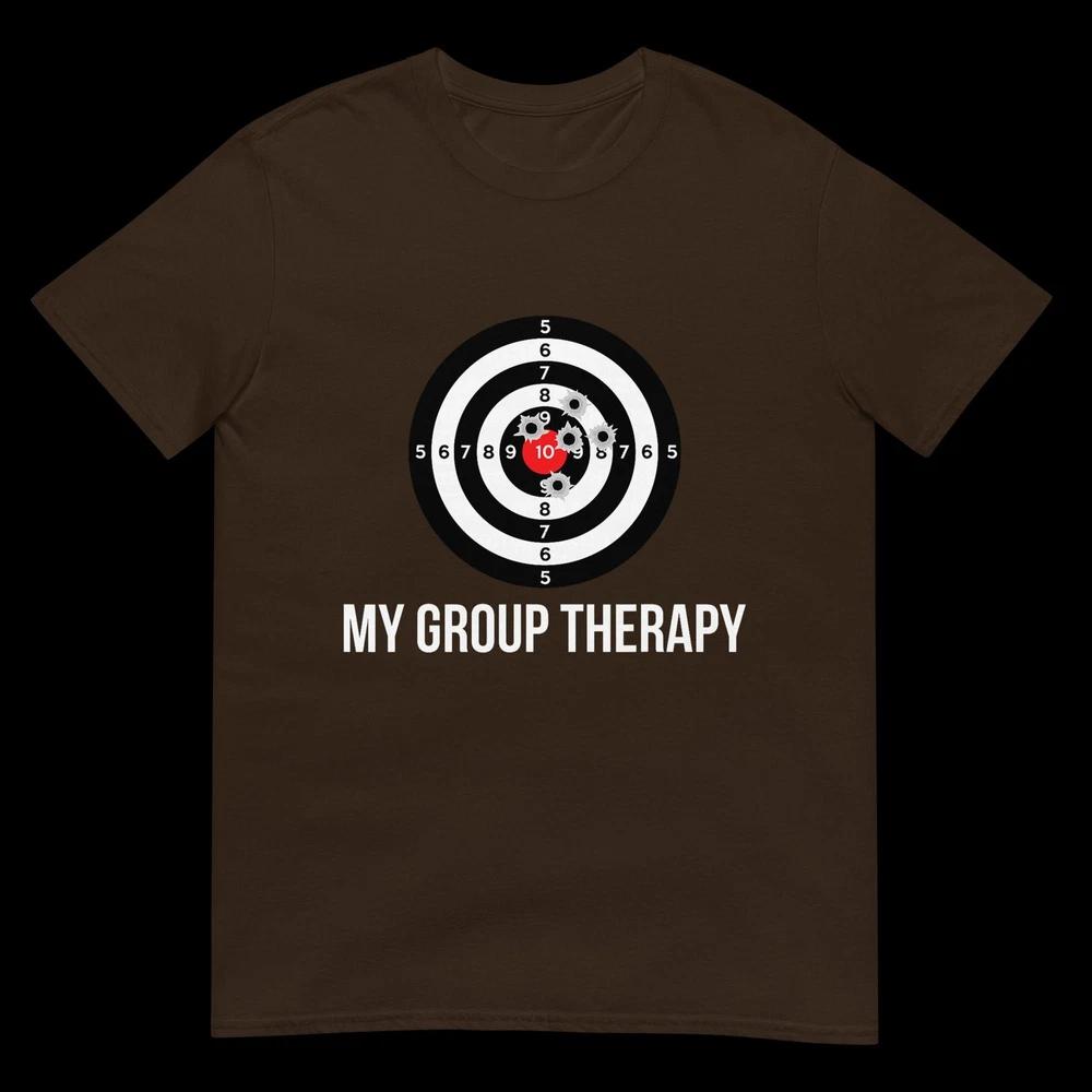 T-shirt Terapia di Gruppo con Armi Campo di Tiro