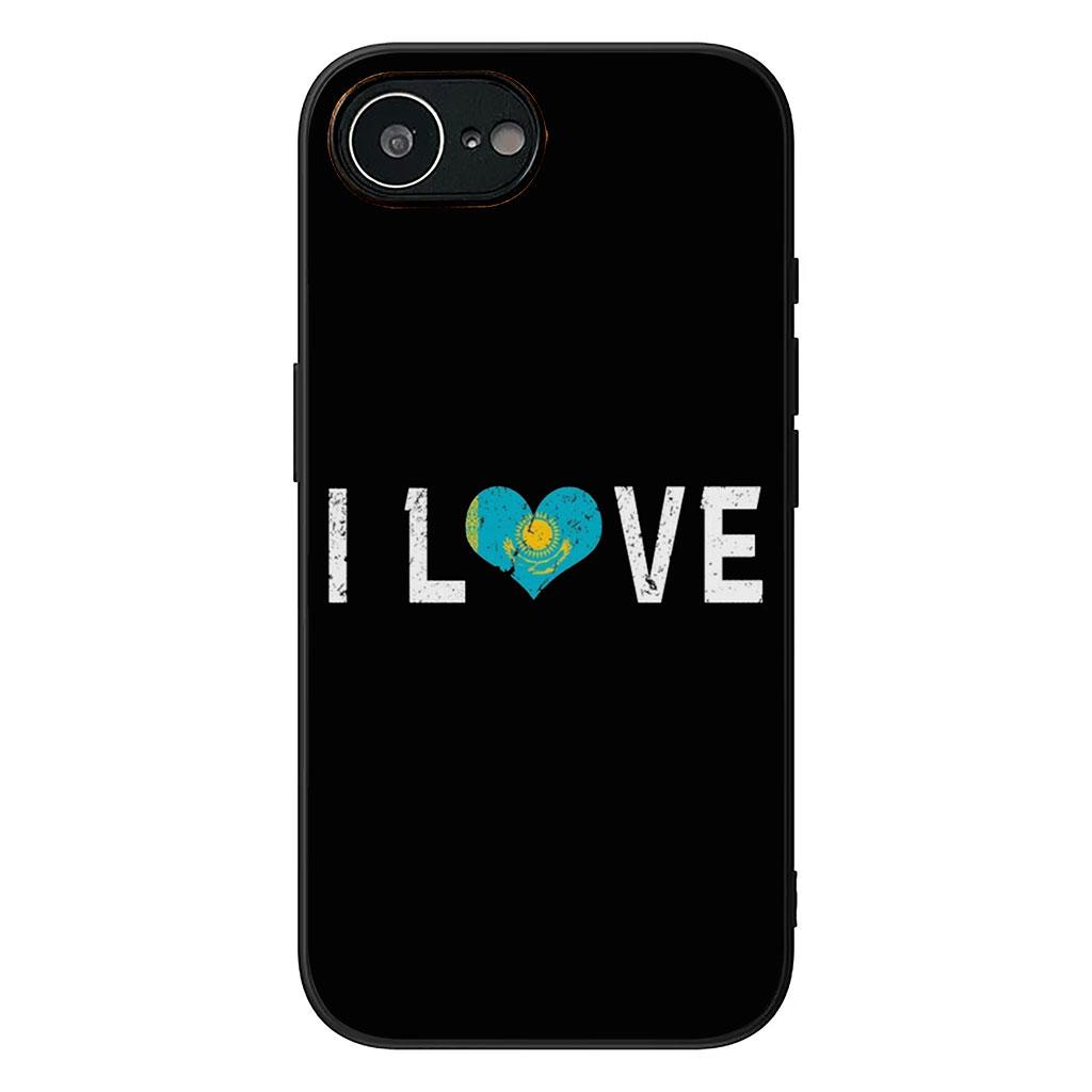 

Cover for Samsung Galaxy A36 A17 A26 A07 A35 A54 A53 A13 A33 A34 S8 S9 S20 S21 FE S10 Plus Phone Case Kazakhstan Flag Blue Sun Galaxy A17