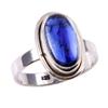 Natural Kyanite Gemstone Handmade 925 Solid Sterling Silver Gift Ring S.7 c7C65