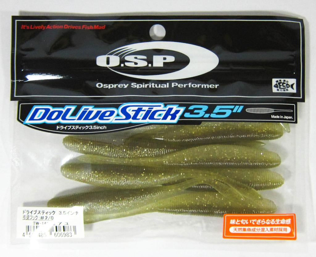 

Мягкая приманка OSP Dolive Stick 3,5 дюйма TW-142 (6983)