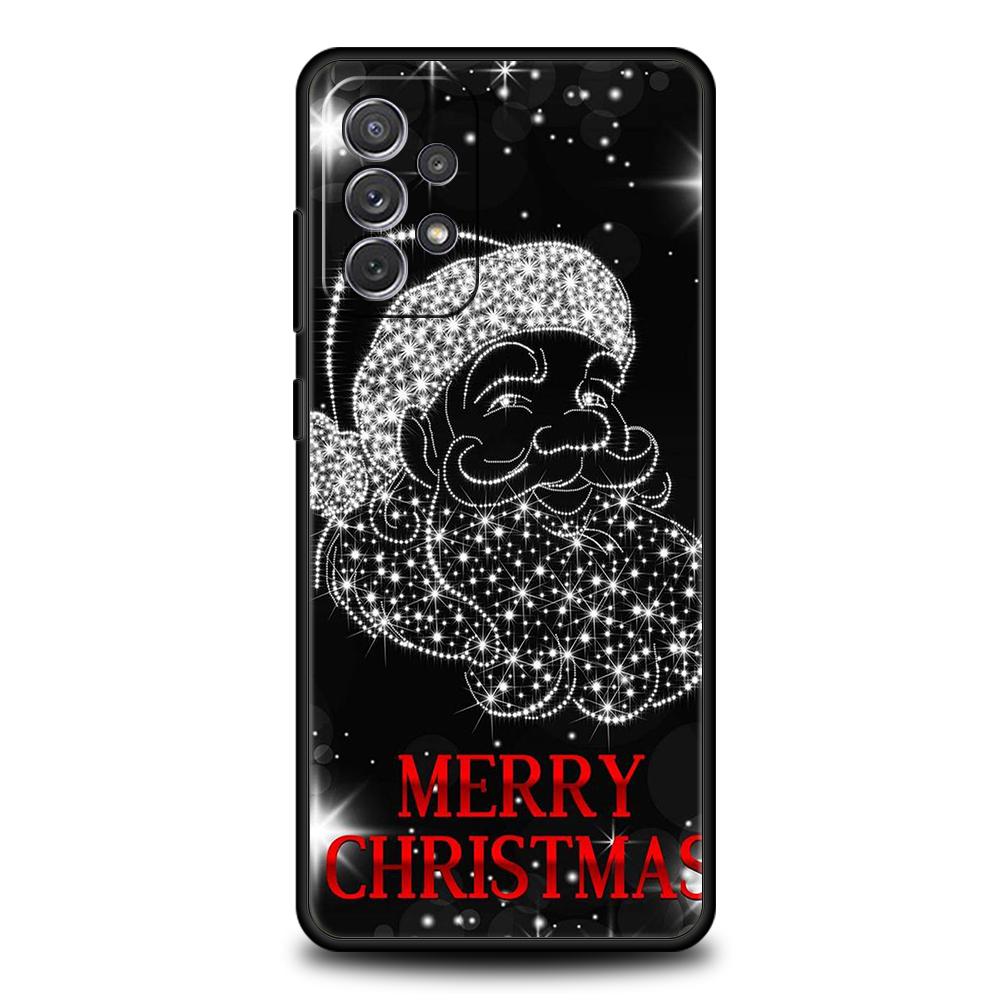 

Merry Christmas Phone Case for Samsung Galaxy A14 A54 A34 A51 A71 A72 A73 A32 A52 A52S A01 A11 A21S A31 A41 5G Soft Shell Capas samsung a72 5G