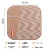 Quadratische Linien Bodenablaufabdeckung, Geruchsstopp-Pad, Badezimmer, Toilette, Badezimmer, Haarfilter, Küche, Insektensicheres Silikon Abwasserrohr