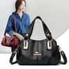 Textured Portable Messenger Small Bag for Women 2025 New Fashionable and Versatile Work Commuting Small Square Bag Multi-layer Large Capacity