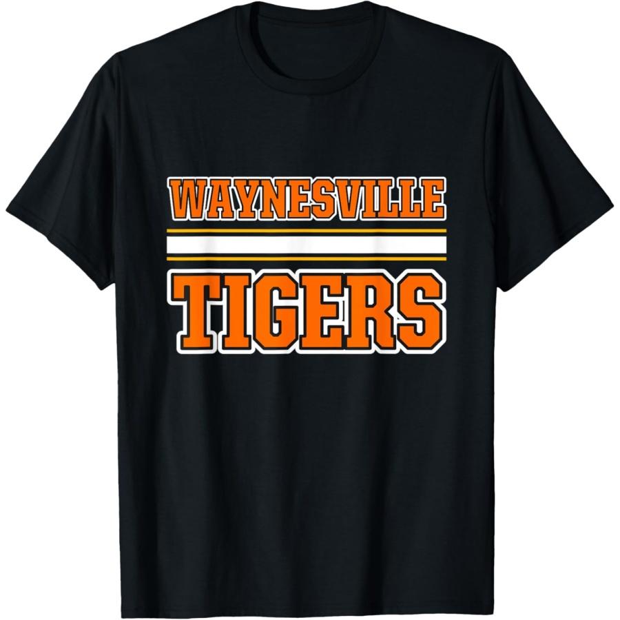 Футболка Waynesville Tigers в горизонтальную полоску S
