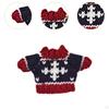 15cm Plüschpuppenkleidung Niedliches Anziehen Foto-Requisiten Modekleidung Outfits