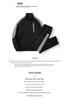 Men's Three-Stripe Hoodie & Jacket Sportswear Set for Spring/Autumn - Casual Running Outfit