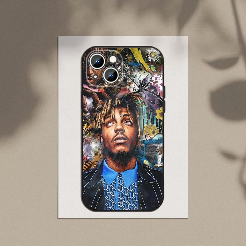 Rapper Lil Durk Phone Case Phone Case For Apple iPhone 15,14,13,12,11,XS,XR,X,8,7,Pro,Max,Plus,mini Silicone Black Cover