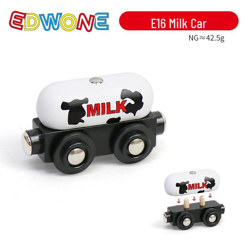 

EDWONE Магнитный деревянный набор железной дороги для детей