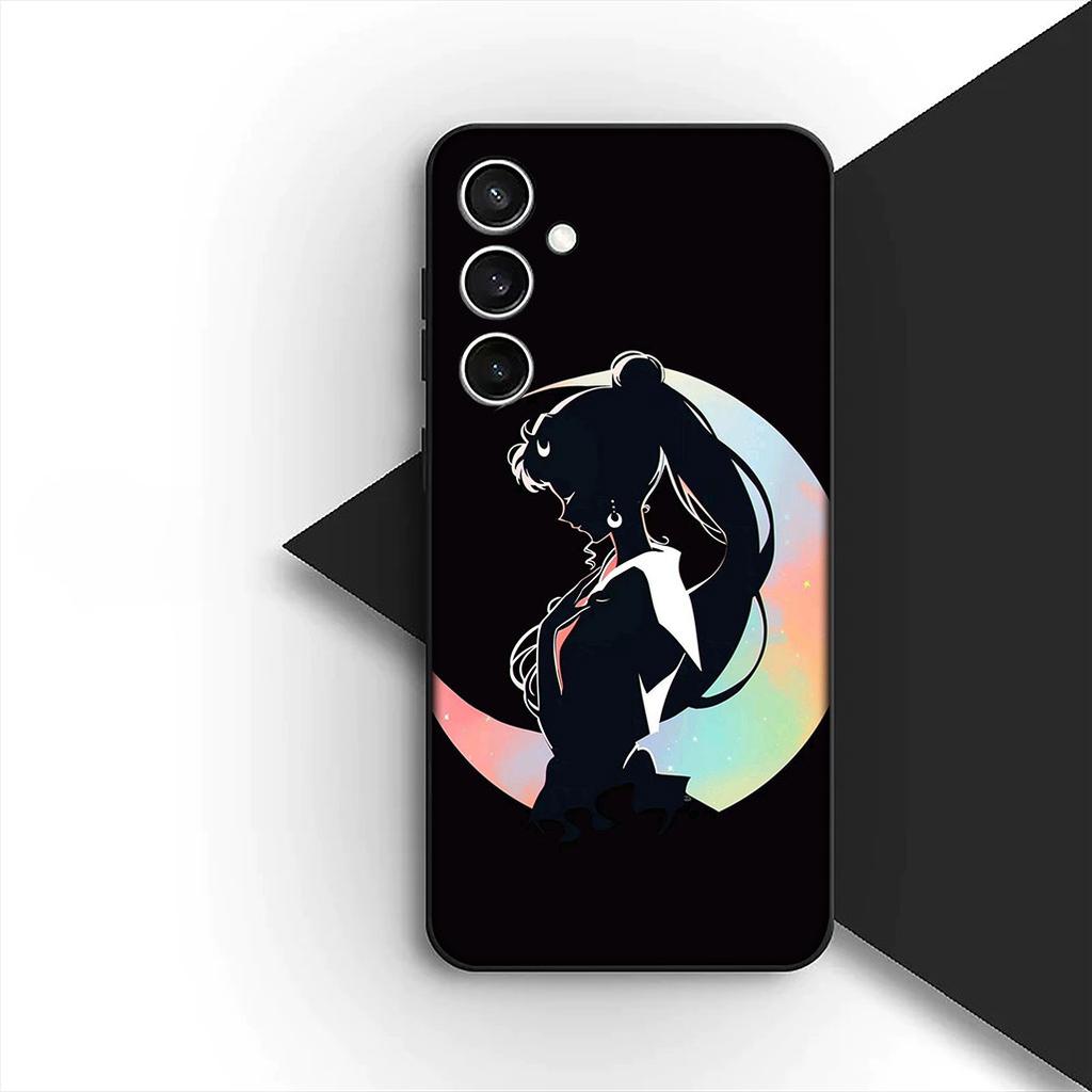 Cover for Apple iPhone 17 Pro XS Max Air 6 7 8 Plus 5 + SE 2022 SE2 16E 8+ Casing Phone Case Girl S-Sailors-Cartoon Moon