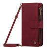 Wallet Case For OPPO Reno 16 16F 15 15F 14 14F 13 13F 12 12F 11 11F 10 Pro Max 6 5 5F 4 4F Lite Cover Zipper Crossbody & Clutch, 9 Card Slots