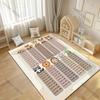 Einmal-Eins Teppich mit Aufdruck für Wohnzimmer, Schlafzimmer, Sofa, Heimdekoration, rutschfeste Bodenmatte, Aktivitätsteppich für Kinderzimmer