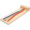 Wooden Braid Hair Toy Kids Early Educational Toy Montessori Learning Tool Life Skill Toy Girls Braiding Toy Wooden Teaching Aid