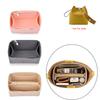 Purse Organizer Insert Felt Cloth Insert Bag Makeup Handbag Travel Inner Purse Cosmetic Toiletry Bags Fits For FK Bucket Bag