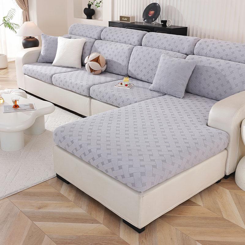 

Lanmolife Чехол для дивана Новый износостойкий Универсальный Чехлы на подушки дивана Моющиеся Эластичные Чехлы на подушки дивана Комбинированный диван 1PC M светло-серый