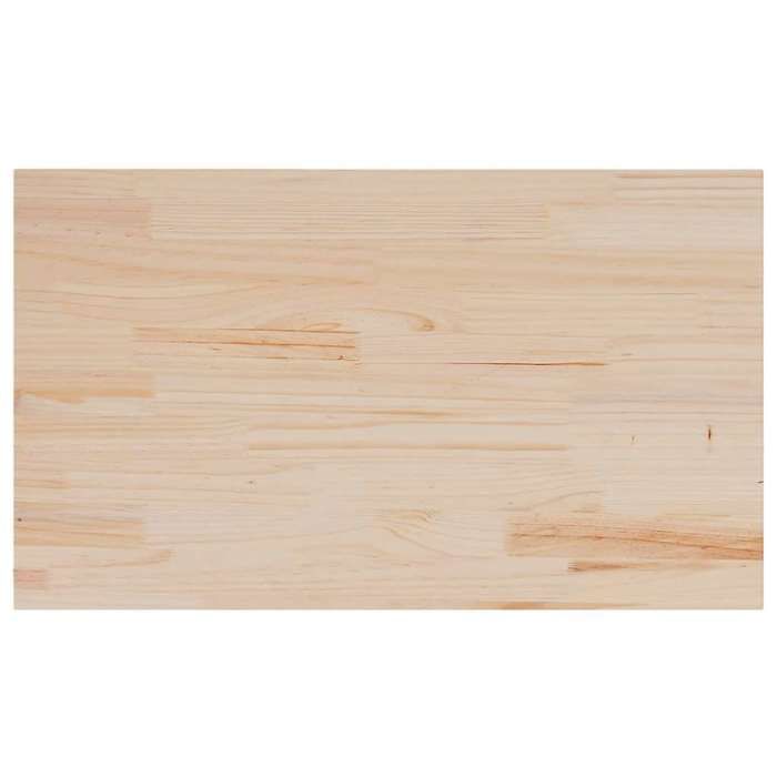 VidaXL Dessus de table 3 pcs 80x47x1,7cm rectangulaire bois pin massif, dessus de table en bois, dessus de table à manger, 847419