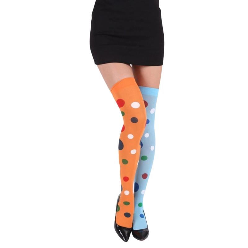 Bas Cuissardes pour Femmes pour Cosplay et Tenues d'Halloween, Chaussettes Douces Extensibles au-dessus du Genou pour Fêtes