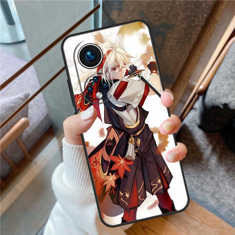 Genshin Impact Kaedehara Kazuha For Honor Magic 7 Lite 5 6 8 Pro Case Cover For Honor 200 400 50 70 90 X8a X8b X9a X9b X9c