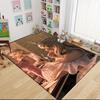 Glamorous Princess Transformation Carpet Rug Soft Washable Antislip Home Living Room Sofa Mats Personalized Christmas Rug