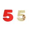 4-inch Cartoon Silicone Mold for Mousse, Chiffon Cakes & Desserts - Arabic Numbers