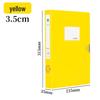 Thick A4 Plastic File Storage Box - Archive & Data Organizer
