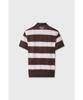 WAAC Women Stripe Loose-Fit Polo Wwtcm26503Brd