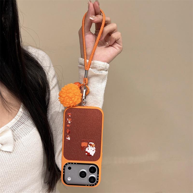 Premium 3D Beaded Hello Kitty Case for iPhone 17/16 Pro Max/15/14