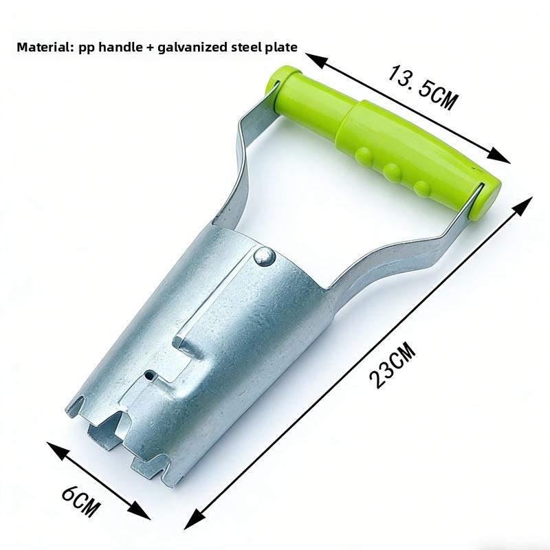 1-5PCS Handheld Seedling Transplanter Garden Tool for Flower Vegetable Hole Drilling Planting Seeding Transplanting