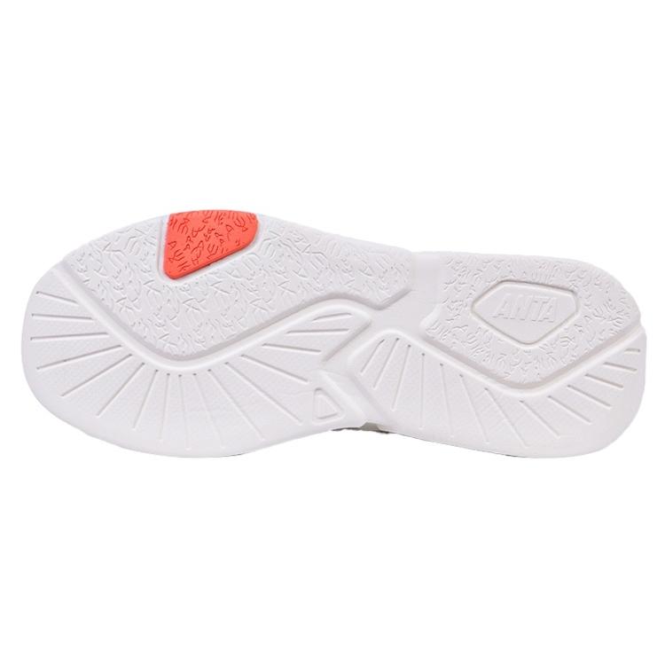 New Anta G6 G6 Cushioned Anti-Slip And Wear-Resistant Lightweight Low-Top Sports Casual Shoes Men's White Gray 112238083-1