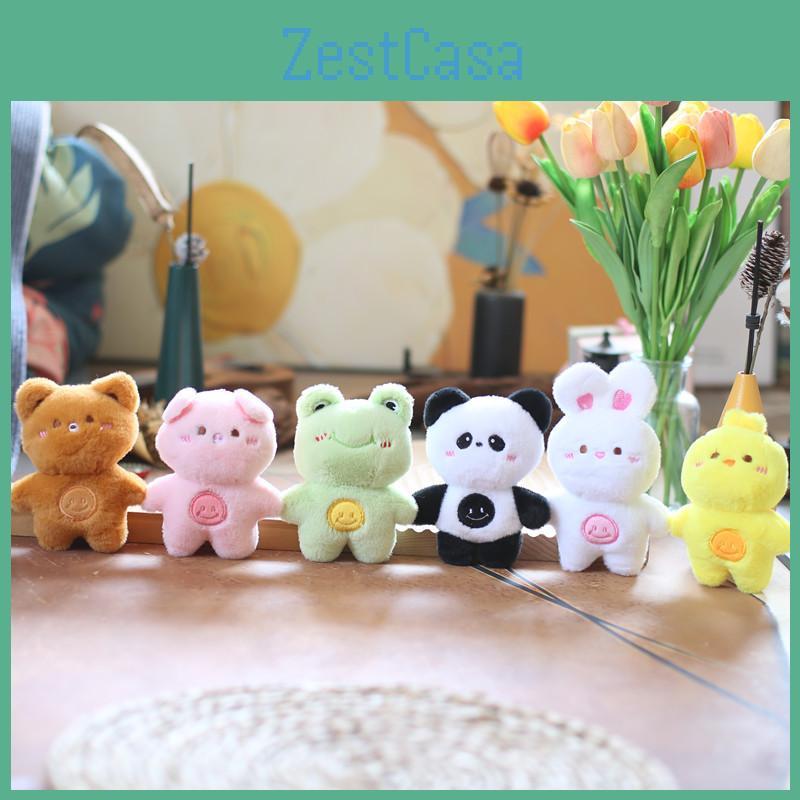Super Soft Mini Animal Plush Keychain Pp Cotton Filled Cute Bag Decoration
