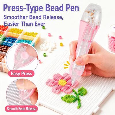 Automatic Bead Feeding Fuse Bead Pen Press Type Craft Tools New Bead Picking Pen  for 2.6mm Bead