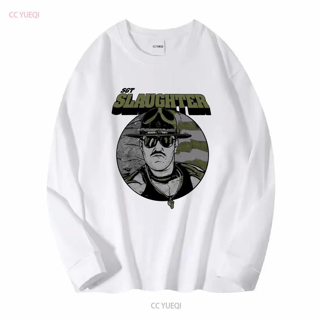 Sgt Slaughter Declare T Shirt S 5XL Vintage Washed Breathable Comfortable Versatile Soft Fashion Slightly Graphic Casual