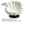 Office Desk Accessory 3D Printed Petal Sofa Tray Organizer for Jewelry Earphone Trinket Tray Keys Multi-function Storage Home Tabletop
