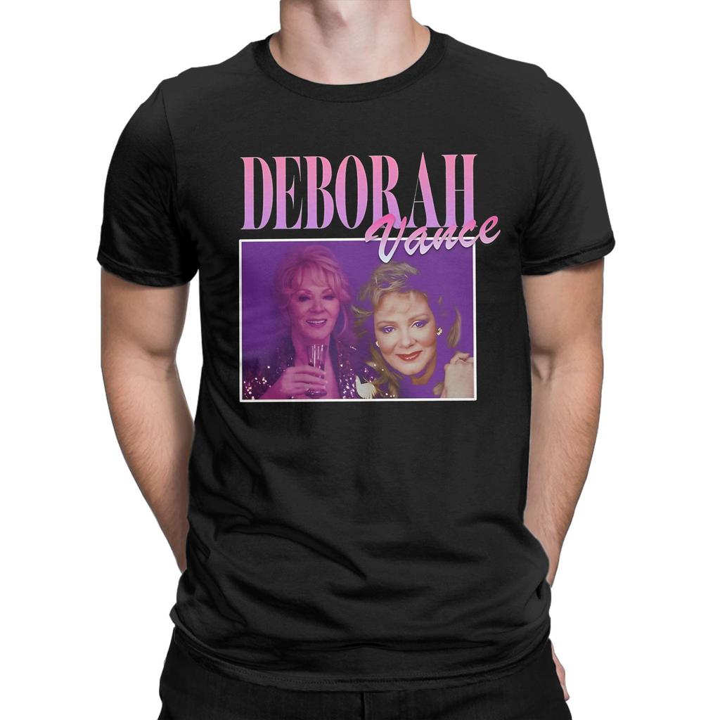 Unisex Unisex T-Shirt Deborah Vance Vintage 90er Tolle Baumwoll-T-Shirts Kurzarm Hacks Comedy T-Shirt Rundhals Kleidung Geschenkidee