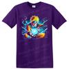 Uzumaki Rasengan Anime Action T Shirt Neon Energy Ninja Graphic Tee Art